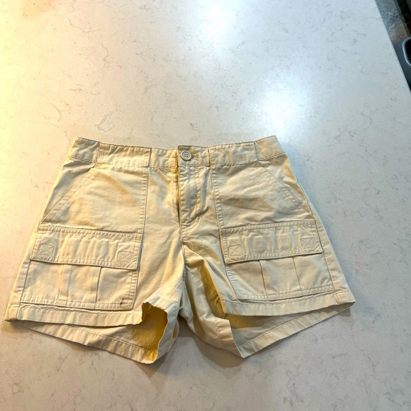 Gap Cream Natural Cargo Shorts size 1 - Picture 1 of 3
